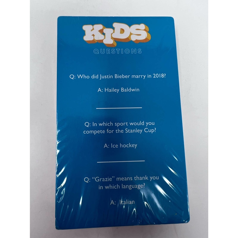 Adult/Kids Questions Card Game (I am not sure what game they‎ go with)